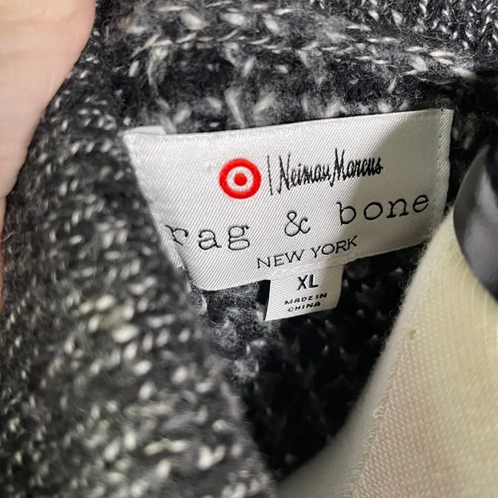 rag & bone Gray Knit Cardigan